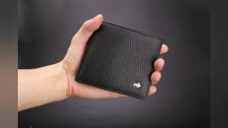 BISON DENIM Genuine Leather Men Wallets Brand Luxury RFID Bifold Wallet Zipper Coin Purse Business Card Holder Wallet N4470