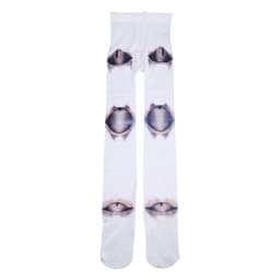 Women Harajuku Novelty Lolita Pantyhose Japanese Gothic Anime Jointed for Doll Style Tattoo 3D Print Tights Cosplay Stoc