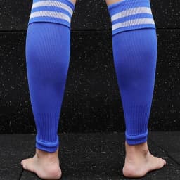 1Pair Knee Over Football Leg Guards Socks Breathable Comfort Calf Long Sock Adult Children Soccer Sports Shin Guards Leg Covers