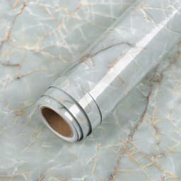 Marble Vinyl Film DIY Self Adhesive Wallpaper Bathroom Kitchen Cupboard Countertops Contact Paper PVC Waterproof Wall Stickers