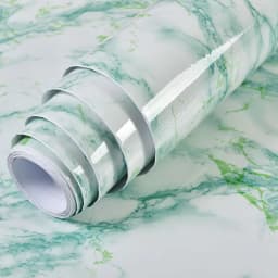 Marble Vinyl Film DIY Self Adhesive Wallpaper Bathroom Kitchen Cupboard Countertops Contact Paper PVC Waterproof Wall Stickers