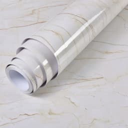 Marble Vinyl Film DIY Self Adhesive Wallpaper Bathroom Kitchen Cupboard Countertops Contact Paper PVC Waterproof Wall Stickers