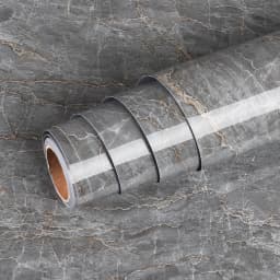 Marble Vinyl Film DIY Self Adhesive Wallpaper Bathroom Kitchen Cupboard Countertops Contact Paper PVC Waterproof Wall Stickers