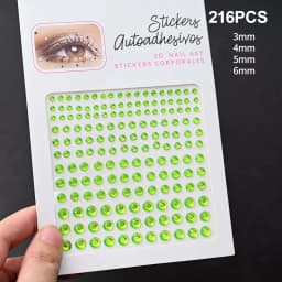Stickers On The Face Rhinestone DIY Eyes Face Self Adhesive Temporary Tattoo For Makeup Party Festival Face Jewels Diamonds Gems