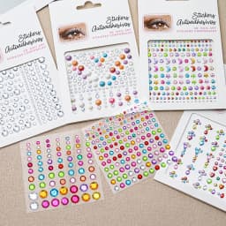 Stickers On The Face Rhinestone DIY Eyes Face Self Adhesive Temporary Tattoo For Makeup Party Festival Face Jewels Diamonds Gems