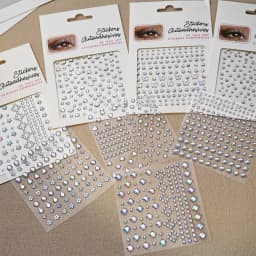 Stickers On The Face Rhinestone DIY Eyes Face Self Adhesive Temporary Tattoo For Makeup Party Festival Face Jewels Diamonds Gems