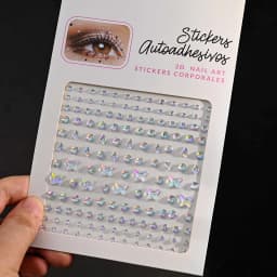 Stickers On The Face Rhinestone DIY Eyes Face Self Adhesive Temporary Tattoo For Makeup Party Festival Face Jewels Diamonds Gems