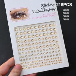 Stickers On The Face Rhinestone DIY Eyes Face Self Adhesive Temporary Tattoo For Makeup Party Festival Face Jewels Diamonds Gems