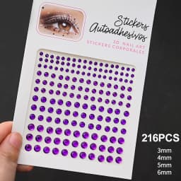 Stickers On The Face Rhinestone DIY Eyes Face Self Adhesive Temporary Tattoo For Makeup Party Festival Face Jewels Diamonds Gems