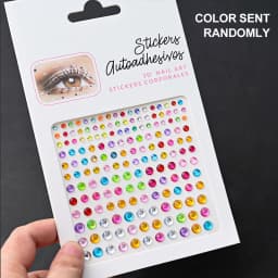 Stickers On The Face Rhinestone DIY Eyes Face Self Adhesive Temporary Tattoo For Makeup Party Festival Face Jewels Diamonds Gems