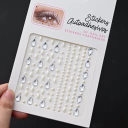 Stickers On The Face Rhinestone DIY Eyes Face Self Adhesive Temporary Tattoo For Makeup Party Festival Face Jewels Diamonds Gems