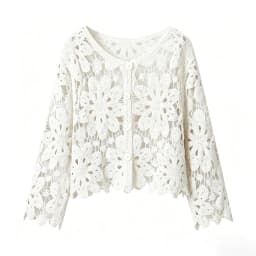 Long Sleeve Crochet Knit Top Beach Bikini Cover Up Button-up Cardigan Blouse Women blusas para mujer Vacation Boho Outfit