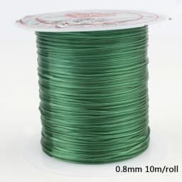 1Roll Transparent Elastic Crystal Line Beading Cord String Wire Thread For Jewelry Making Bracelet Accessories 0.6mm 0.8mm 1mm