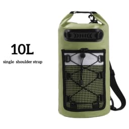 Swimming PVC Pack Dry Bag Backpack for Women Men 10L 20L Waterproof Shoulder Kayak Trekking Drifting Rafting Surfing Boating Bag