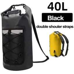 Swimming PVC Pack Dry Bag Backpack for Women Men 10L 20L Waterproof Shoulder Kayak Trekking Drifting Rafting Surfing Boating Bag