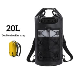 Swimming PVC Pack Dry Bag Backpack for Women Men 10L 20L Waterproof Shoulder Kayak Trekking Drifting Rafting Surfing Boating Bag