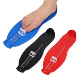 Portable UK/EU Size Foot Measure Gauge Device Shoes Size Measuring Ruler Hanging Design Foot Care Adult Foot Length Ruler