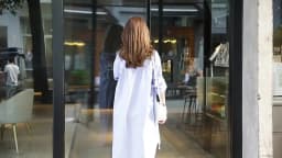 Women Cotton Embroidery Loose Long White Shirts 2025 Spring Autumn New Casual Office Lady Blouse Female Top Loose shirt
