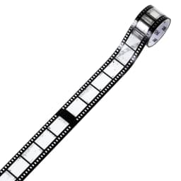 25mm*2m Vintage Film PET Tapes DIY Scrapbooking Collage Stationery Decor Journalling Materials Adhesive Labels Tapes