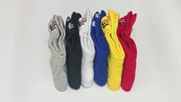 Men Sports Socks Shock-absorbing Cushion Terry Towel Basketball Cycling Running Hiking Tennis Socks for Women Cotton Size 31-48