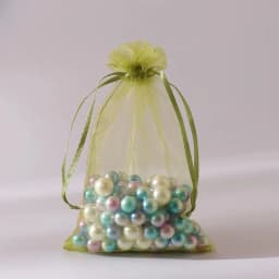 50-300Pcs Organza Gift Bag Sheer Mesh Bags Drawstring Jewelry Bag 7*9 10*15 15*20 20*30cm Christmas Wedding Party Pouches