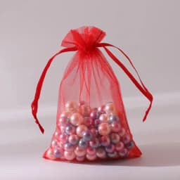 50-300Pcs Organza Gift Bag Sheer Mesh Bags Drawstring Jewelry Bag 7*9 10*15 15*20 20*30cm Christmas Wedding Party Pouches