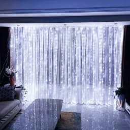 Remote Control Fairy Lights 3 4 6 Meters USB LED Curtain String Lights for Christmas Home Bedroom Decoration Festive Party