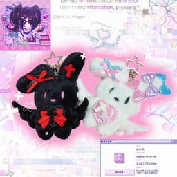 Anime NEEDY GIRL OVERDOSE Guard Keychain Cosplay Plush Pendant Keyrings Props Accessories Key Chains Fans Christmas Gifts