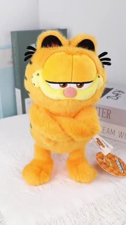 Garfield Original Big Size Plush Toy Cute Garfield Obese Cat Fluffy Stuffed Doll Christmas Birthday Great Gifts for Boys Girls