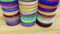 PLA Colored Odorless Safety 3D Pen Filament Diameter 1.75mm 20 Colors For 3D Printing Pen Kids Birthday Creative Christmas Gift
