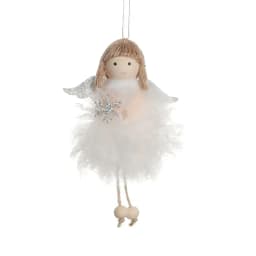 Plush Angel Doll Christmas Tree Pendant Decor Christmas angel girl Doll New Year Kids Gift Christma Home Decor Navidad