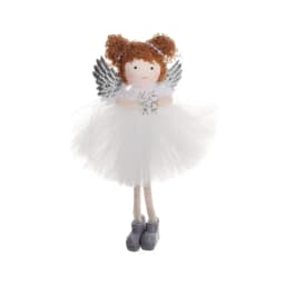 Plush Angel Doll Christmas Tree Pendant Decor Christmas angel girl Doll New Year Kids Gift Christma Home Decor Navidad
