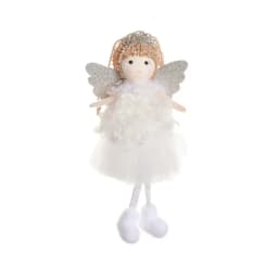 Plush Angel Doll Christmas Tree Pendant Decor Christmas angel girl Doll New Year Kids Gift Christma Home Decor Navidad