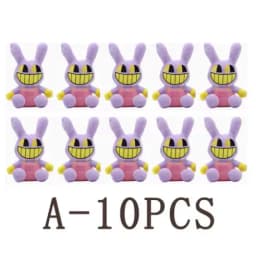 2026 New The Amazing Digital Circus Pomni Jax Plush Toy Anime Cute Theater Rabbit Doll StuffedCartoon Clown Christmas Kids Gifts