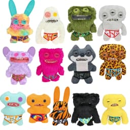 Fuggler WIDE EYED WEIRDO Soft Peluche Plush Doll Teeth Monster Ugly Cute Funny Soft Toy Chlidren Christmas Birthday Gift