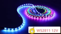 WS2812B WS2815 WS2813 Individually Addressable RGBIC LED Strip WS2811 WS2812 30/60/144Pixels/Leds/m Smart Tape Light DC5V/12V