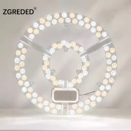 Led Panel Ceiling Light 48W 96W 120W Panel Led Round Replacement Module AC220V-240V Stepless Dimmable Led Module