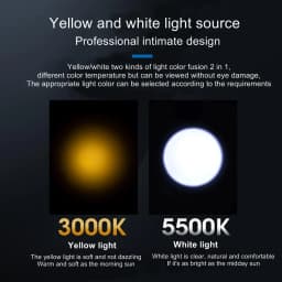 LCD 2-in-1 LED Mini White/Yellow Pen Light Flashlight USB Rechargeable Eyes Pupil Lamp Camping Child Emergency Lighting Torch