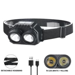 Induction Headlamps Mini LED Charging Headlight Camping Flashlight Led Head-Mounted Strong Light Fishing Portable Torch Lamp