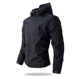 Lurker Shark Skin Soft Shell Tactical Jacket Men Waterproof Fleece Hooded Coat Hunt Clothes Autumn New Outdoor Camouflage Jacket