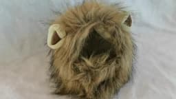 New Cute Funny Pets Clothes Cap Cute Cat Wig Lion Mane Costume Cosplay Kitten Dog Hat with Ears Fancy Party Supplies