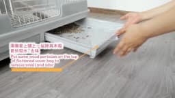Disposable Rabbit Cage Liner Pet Tray Plastic Mat Film Cover Replaceable Universal Toilet Film Small Animal Hamster Pet Poop Bag