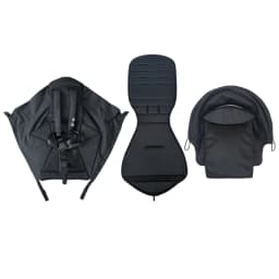 MomTan Stroller Accessories Replacement Set Extended Canopy & Seat Cushion & Seat Base For Babyzen YOYO Series & Stokke YOYO3