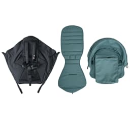 MomTan Stroller Accessories Replacement Set Extended Canopy & Seat Cushion & Seat Base For Babyzen YOYO Series & Stokke YOYO3