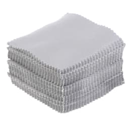 10/50/100pcs 8x8cm Polishing Cloth Set Jewelry Cleaning Cloths For Silver Gold Metals Keep Jewelry Shining Tools Jewelry Tools