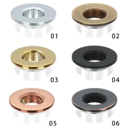 Bathroom Sink Overflow Covers Trim Ring Cap Round Ring Basin Insert Replacement Useful Sink Hole Cover Tub Drain Stopper