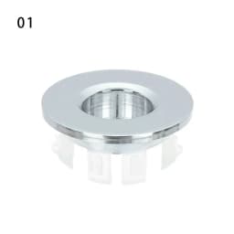 Bathroom Sink Overflow Covers Trim Ring Cap Round Ring Basin Insert Replacement Useful Sink Hole Cover Tub Drain Stopper