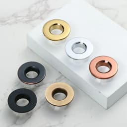 Bathroom Sink Overflow Covers Trim Ring Cap Round Ring Basin Insert Replacement Useful Sink Hole Cover Tub Drain Stopper
