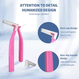 Kingubznis 120pcs Interdental Brush For Dental Orthodontic Clean Between Teeth Cleaning Tools Soft Micro Brushes