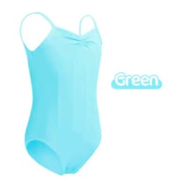 Ballet Leotard for Girls Kids Dance Camisole Pink Black Swimsuits Gymnastics Bodysuit Open Crotch Professional Ballet Costume